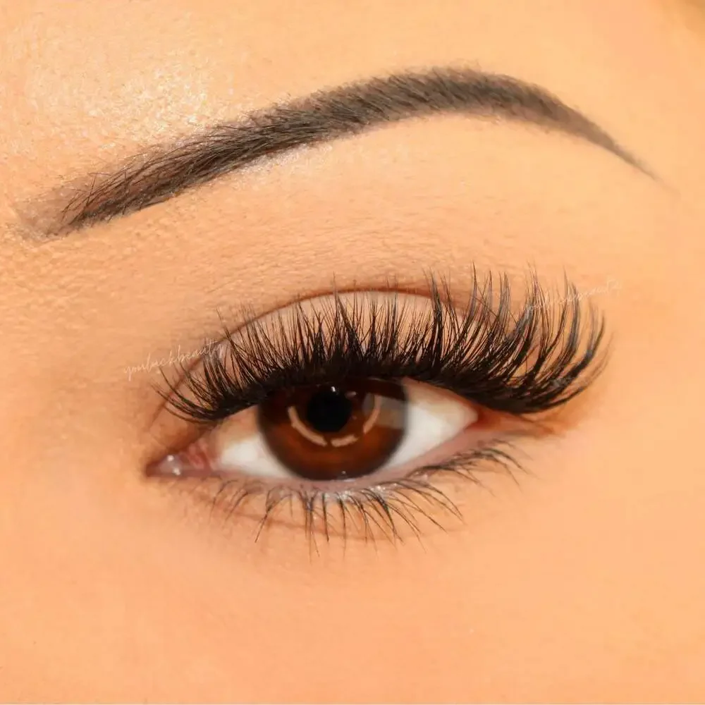 YOULUCK DIY Lash Extension Kit with Cluster Lashes Bond Seal and Tweezer